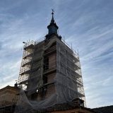 Los andamios desaparecerán de la iglesia de San Martín antes de acabar el año