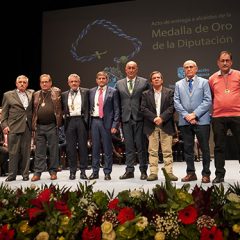 Homenaje de la Diputación a siete alcaldes con más de 25 años en el cargo