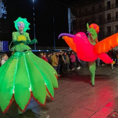 La comparsa Vacceos, pregoneros de los Carnavales de Segovia