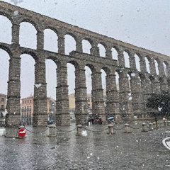 Segovia entra en aviso amarillo por nevadas