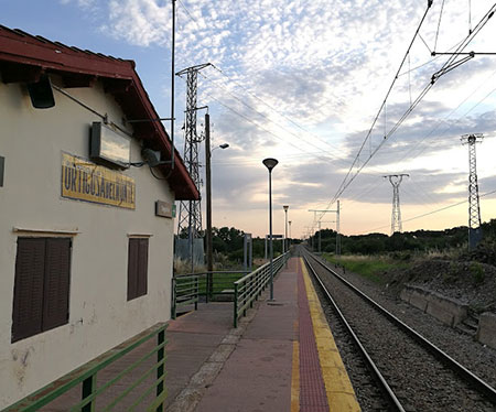 Todos los servicios de la línea Cercedilla Segovia pararán en Ortigosa