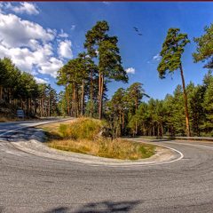 Un asfalto especial obliga a cerrar 7 días la carretera a Navacerrada