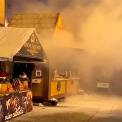 Dos heridos al explotar una bombona en la churrería de la calle Real de Segovia