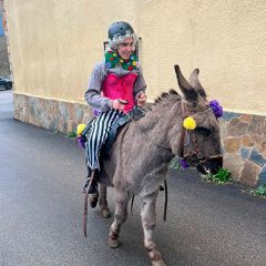 Prádena recupera los burros para “correr los gallos” de carnaval