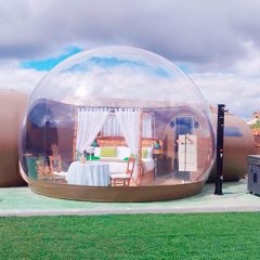 Abre en Muñoveros el primer hotel burbuja de la provincia