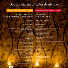 Entradas a la venta para los conciertos de las Velas de Pedraza