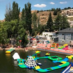 El juzgado precinta la atracción en la que se ahogó una menor en Los Ángeles de San Rafael