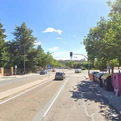 Un herido tras un choque de vehículos en la carretera de Riaza