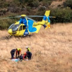 Un herido tras recibir un disparo en el abdomen en una montería en El Espinar