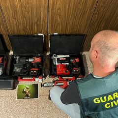 Detenido por hurto en una empresa agrícola de Olombrada