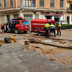 Un nuevo equipo de bomberos de Segovia ya trabaja en Valencia 