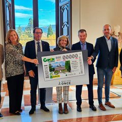 El Palacio de La Granja celebra su aniversario con un cupón de la ONCE