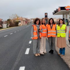 La Junta mejora la entrada a Santa María por la CL-601