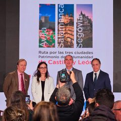 Segovia, Ávila y Salamanca se promocionan juntas por primera vez en Fitur