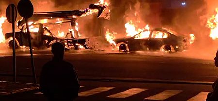 Detenido un joven de 26 años por incendiar el coche del alcalde de San Cristóbal de Segovia