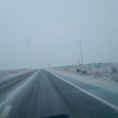 La nieve vuelve a Segovia y complica el tráfico en las carreteras
