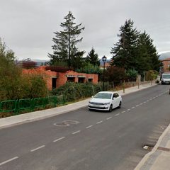 Palazuelos: en marcha la demolición de la casa ilegal en la calle de las Escuelas