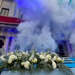 Martín pide explicaciones por el espectáculo pirotécnico del pregón