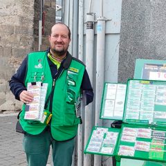 La ONCE deja en Cuéllar un Sueldazo de 2.000 euros al mes durante 10 años