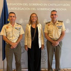 Presentación del nuevo director de la Academia de Artillería