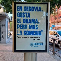 Campaña municipal para reforzar la vida cultural de Segovia
