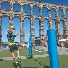 El Azoguejo se convertirá este sábado en el gran gimnasio de España