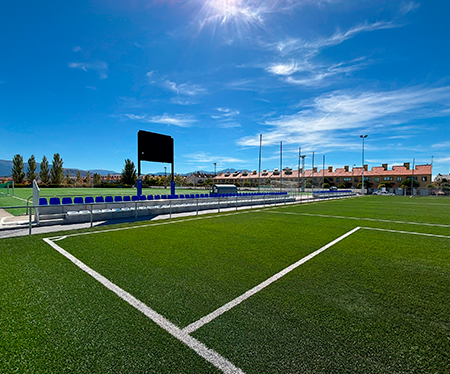 Ya luce de estreno el campo de fútbol 7 de Nueva Segovia