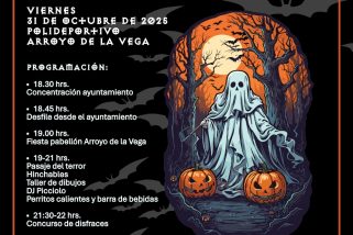 Diversión, disfraces y sustos en la Fiesta de Halloween de Palazuelos