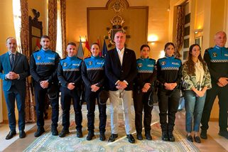 Cinco nuevos agentes refuerzan la Policía Local de Segovia