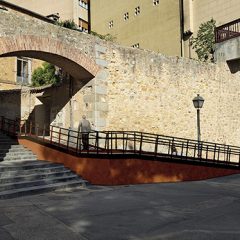 La rampa de la calle de la Luna será una realidad este invierno
