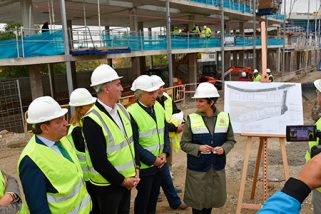 Avanza la construcción de las 93 viviendas para jóvenes en Segovia