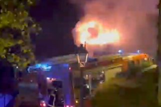 Explosión de una bombona arrasa una autocaravana en San Lorenzo