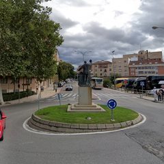 Corte de tráfico esta tarde en la Cuesta de los Hoyos