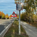 Nuevo radar pedagógico en la avenida Juan de Borbón