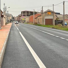 La Junta finaliza la mejora de la travesía de la SG-205 en Cantalejo