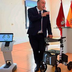 Un robot para los internos de la residencia La Fuencisla