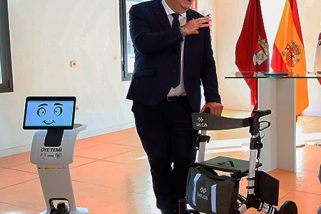 Un robot para los internos de la residencia La Fuencisla
