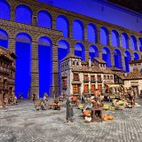 Abierto y bendecido el ‘belén’ municipal en la Alhóndiga