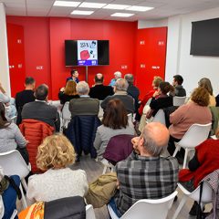 El PSOE de Segovia reivindica el 25N en un acto con Paca Sauquillo