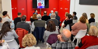 El PSOE de Segovia reivindica el 25N en un acto con Paca Sauquillo