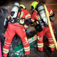 Los bomberos de la Diputación enchufan la manguera
