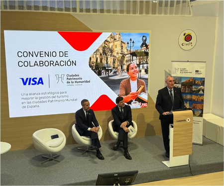 Acuerdo Visa-Ciudades Patrimonio permitirá analizar el gasto de turistas