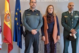 Juan Llorente Barreto, nuevo comandante jefe de Operaciones de la Guardia Civil de Segovia