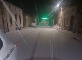 Elevan a naranja el aviso por nieve en la provincia de Segovia