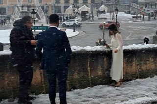 Una nevada “de compromiso” y avisos de heladas para el domingo