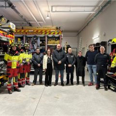 Arranca el nuevo parque de bomberos de Boceguillas