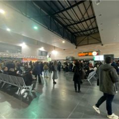 Un fallo paraliza los trenes destino Madrid durante más de una hora