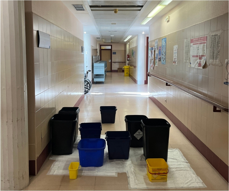 Apagones, caídas del techo y goteras: Así está el Hospital a su paso por consultas