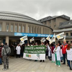 La huelga médica continuará en marzo si no hay acuerdo