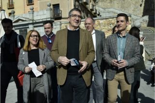 El PSOE se pone en modo campaña con Patxi López en el Acueducto